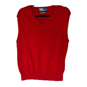 Polo Ralph‎ Lauren Red 100% Pima Cotton Men's Size XL